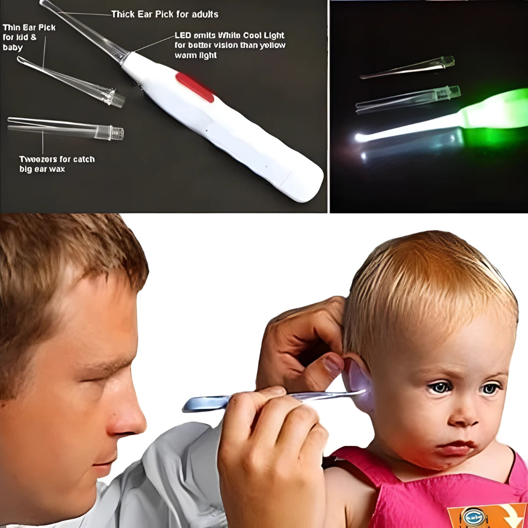 LED Ear Cleaner Kit with Light - Health & Personal Care