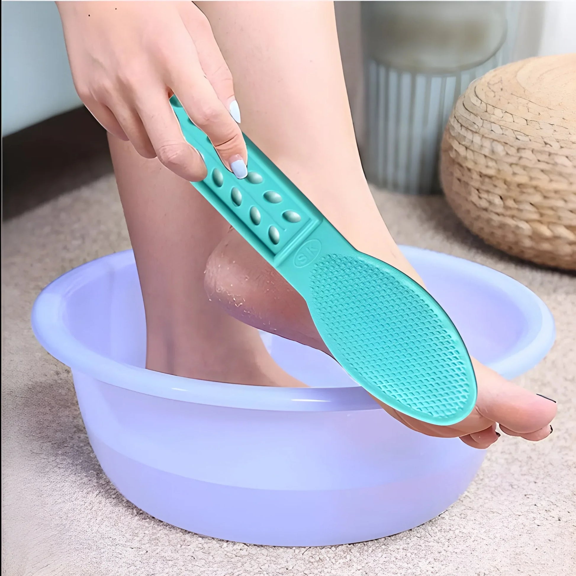 Dual-Action Foot Exfoliator - Health & Personal Care
