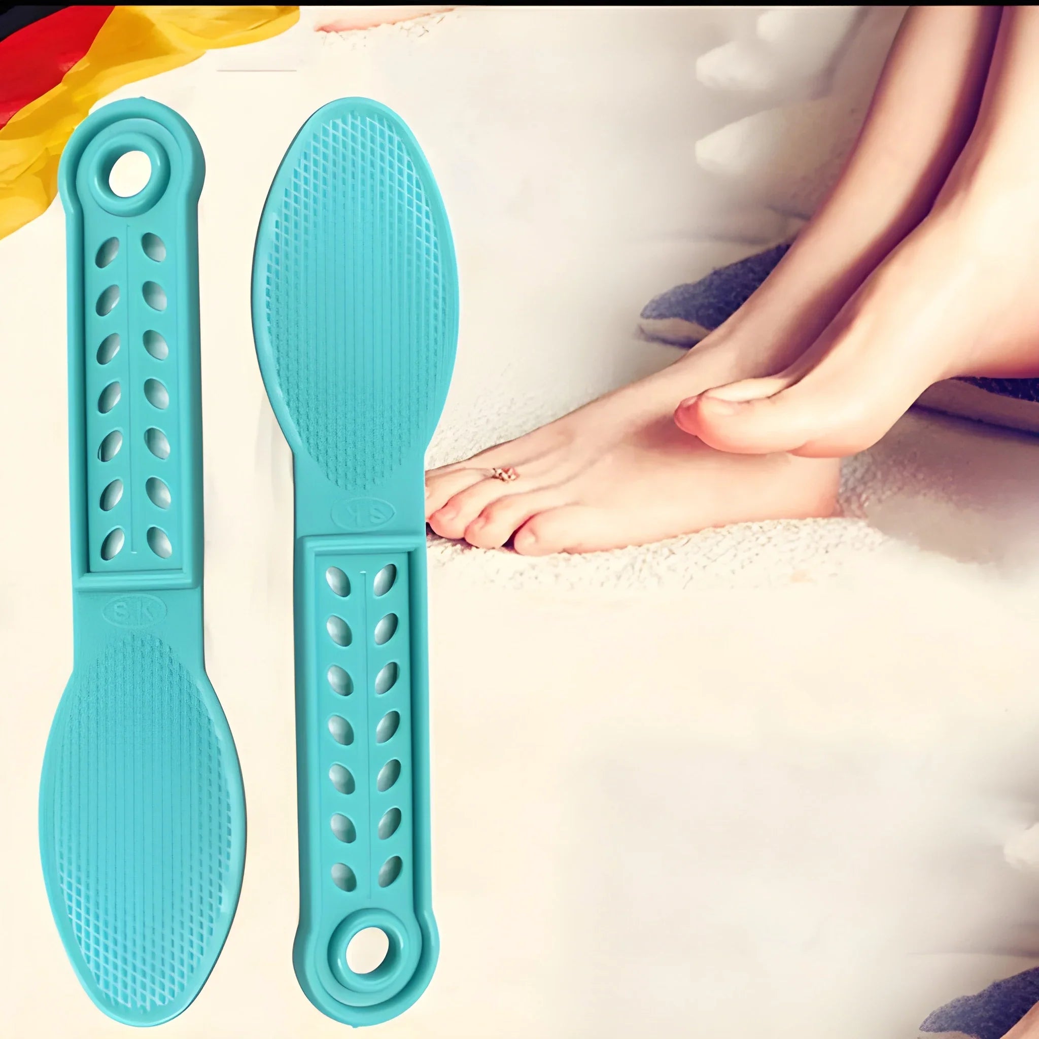 Dual-Action Foot Exfoliator - Health & Personal Care