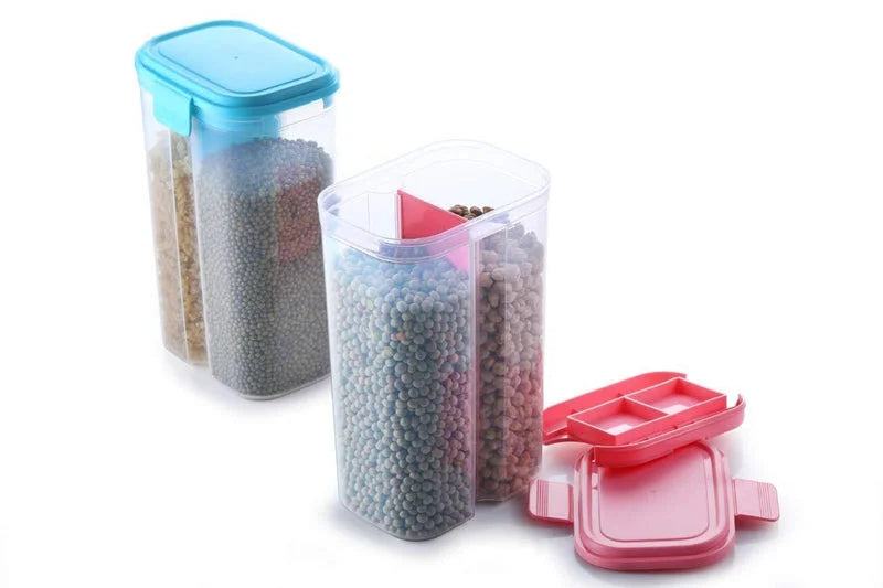 Best dual section airtight container - food storage containers | 2025 | fast shipping