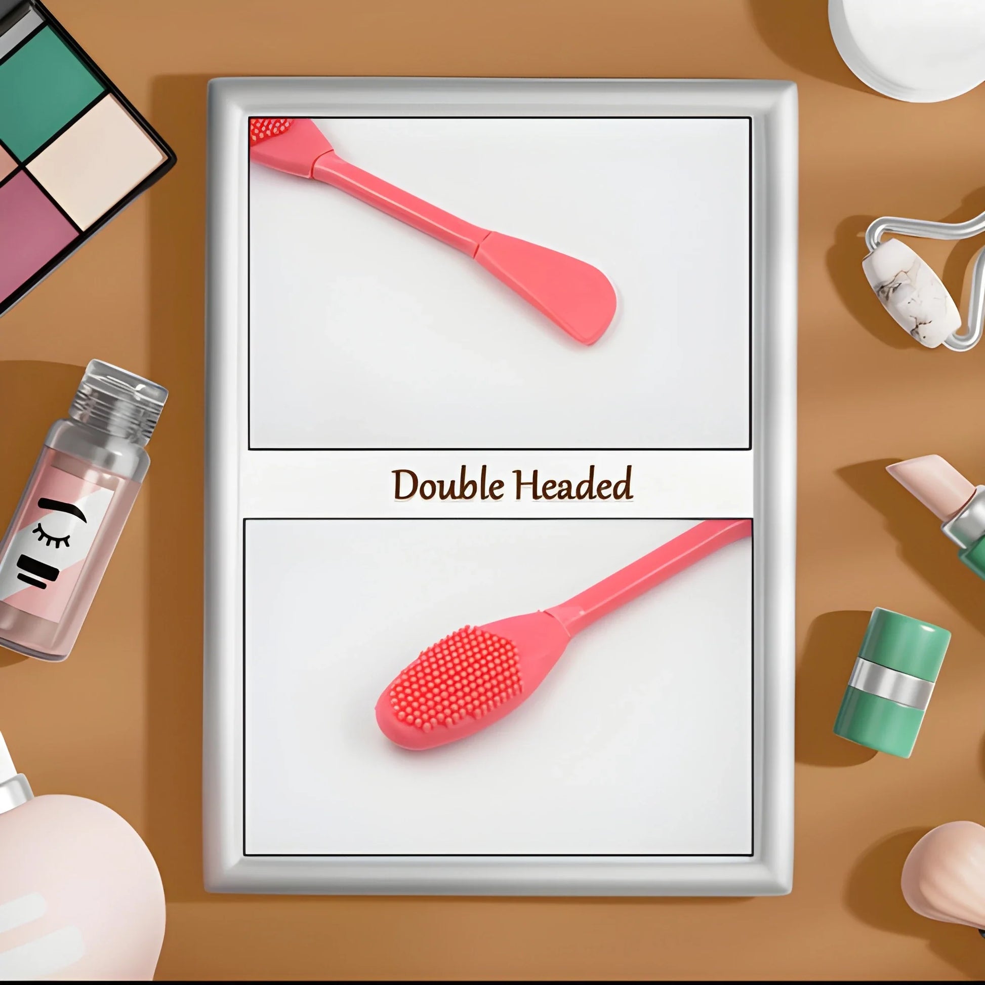 Dual-Sided Mask Brush - Health & Personal Care