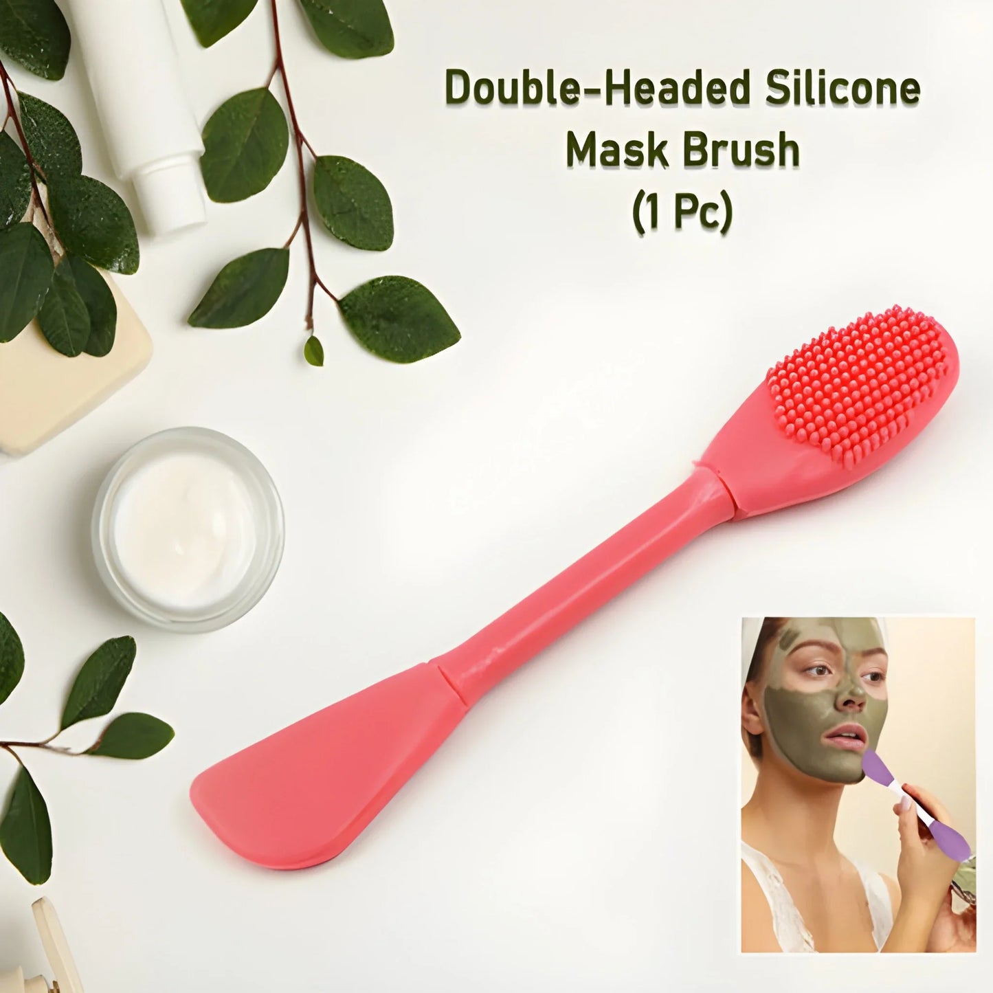 Dual-Sided Mask Brush - Health & Personal Care