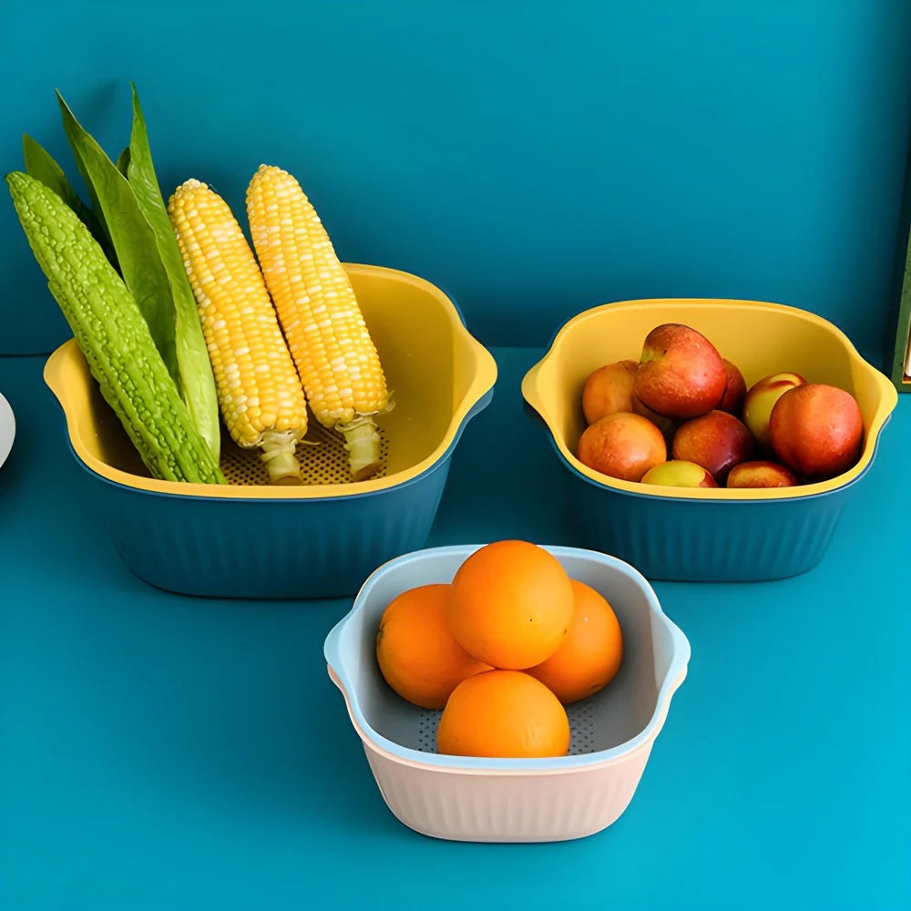 Best dual-use washing & strainer bowl - colanders | 2025 | fast shipping