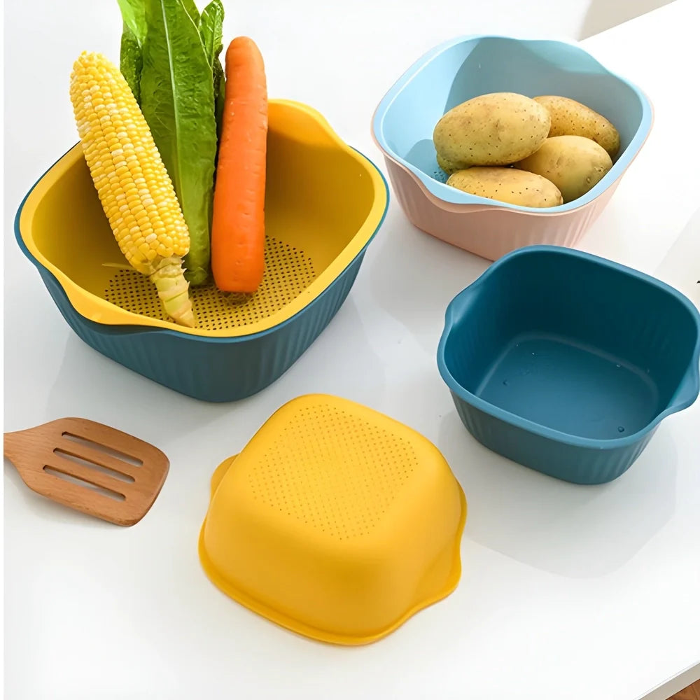 Best dual-use washing & strainer bowl - colanders | 2025 | fast shipping