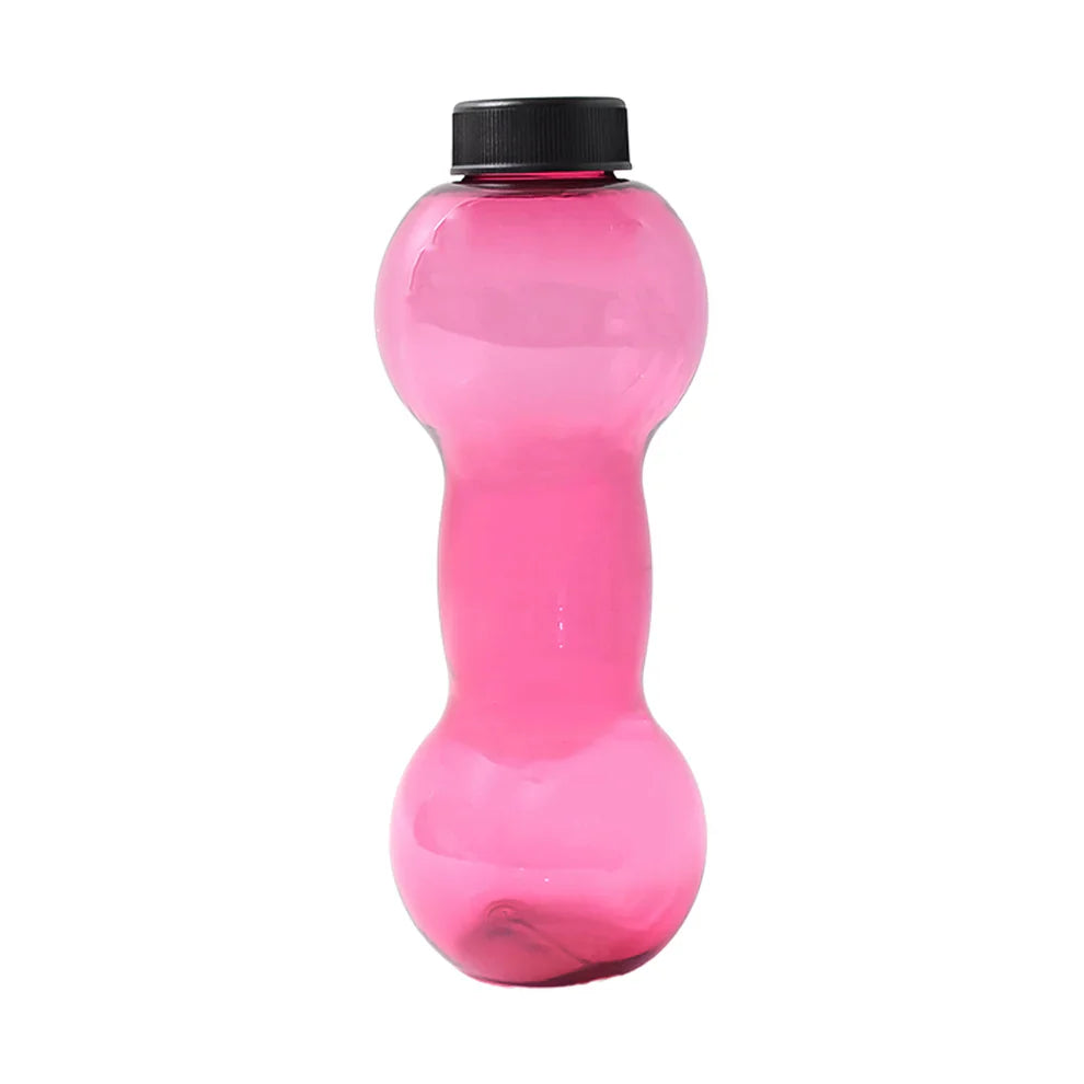 Dumbbell Shape Water Bottle – 750ML - Home & Kitchen