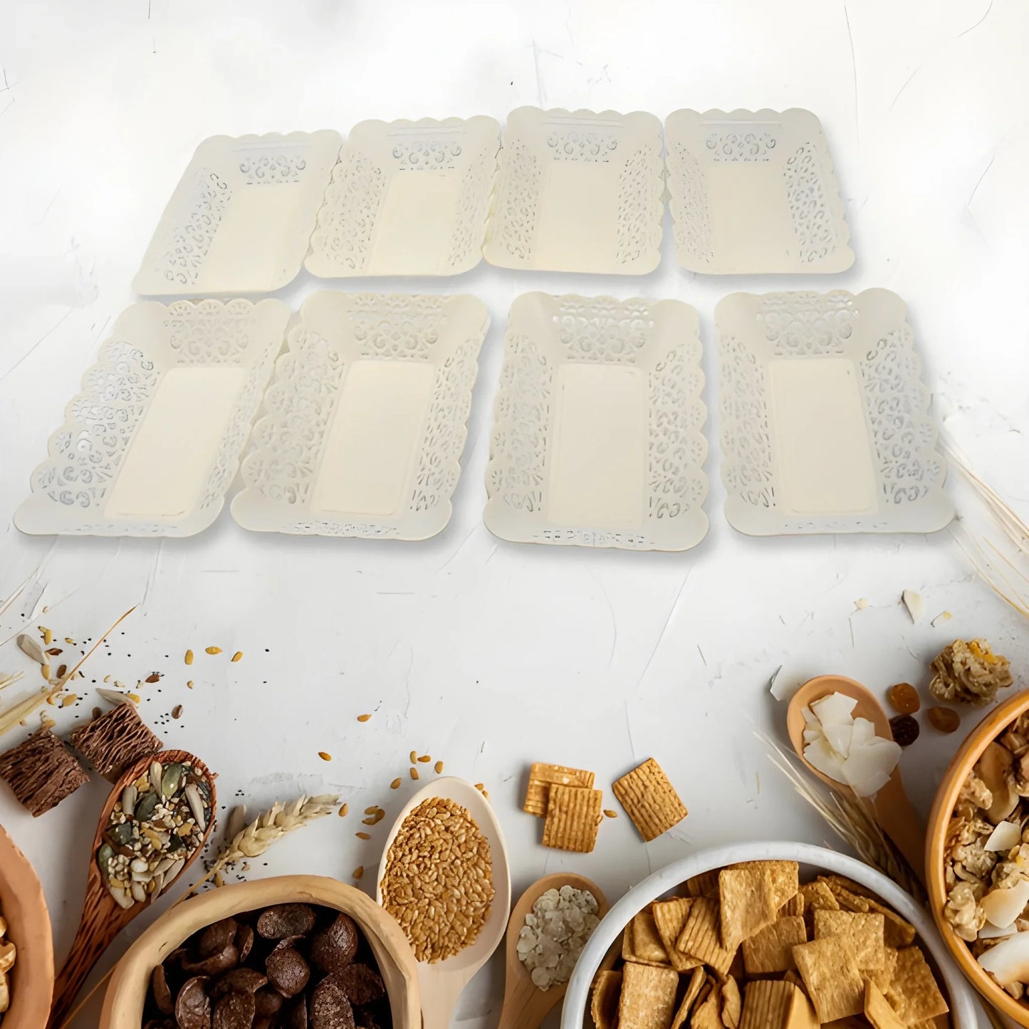 Best durable plastic serving trays - disposable | 2025 | fast shipping