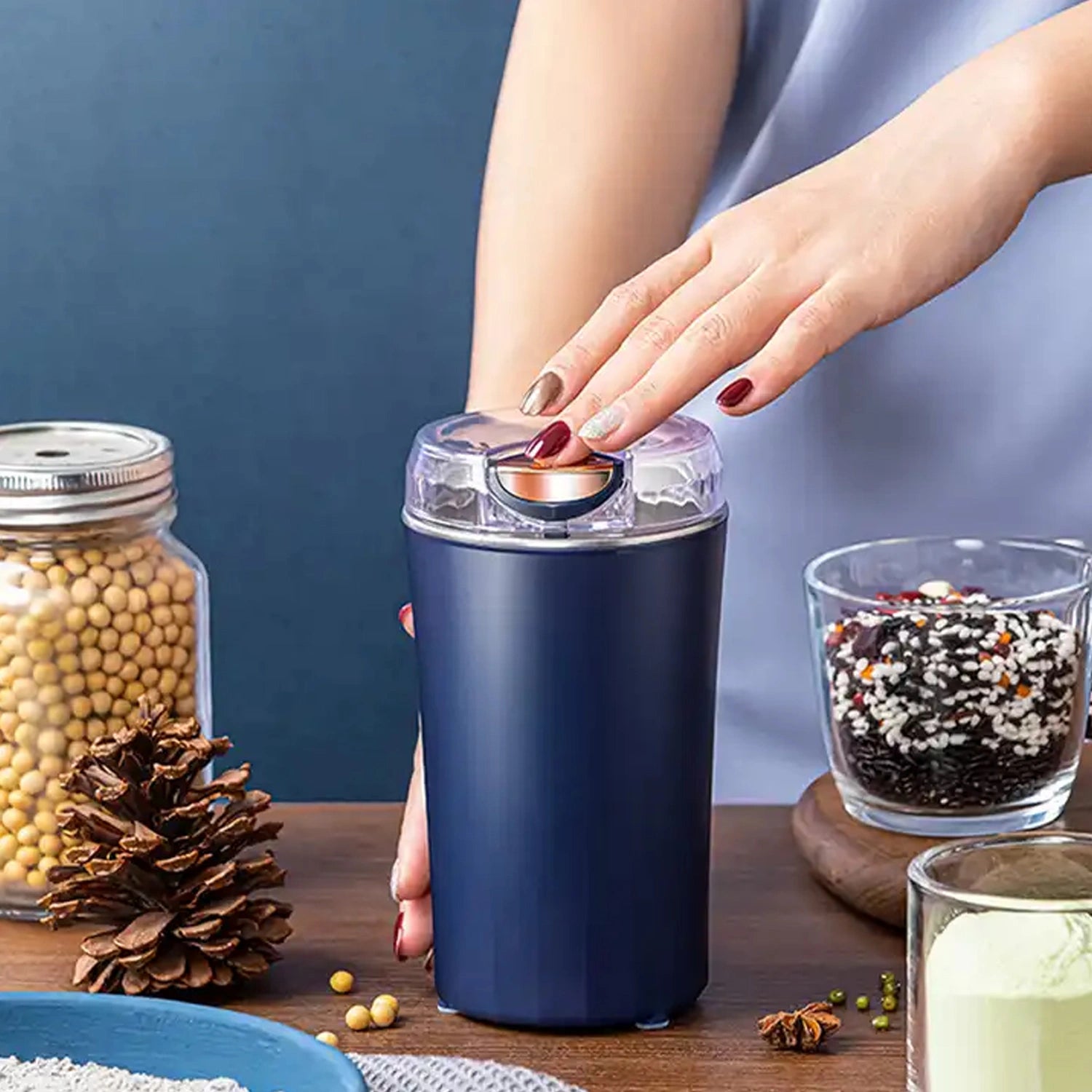 Mini electric grinder
