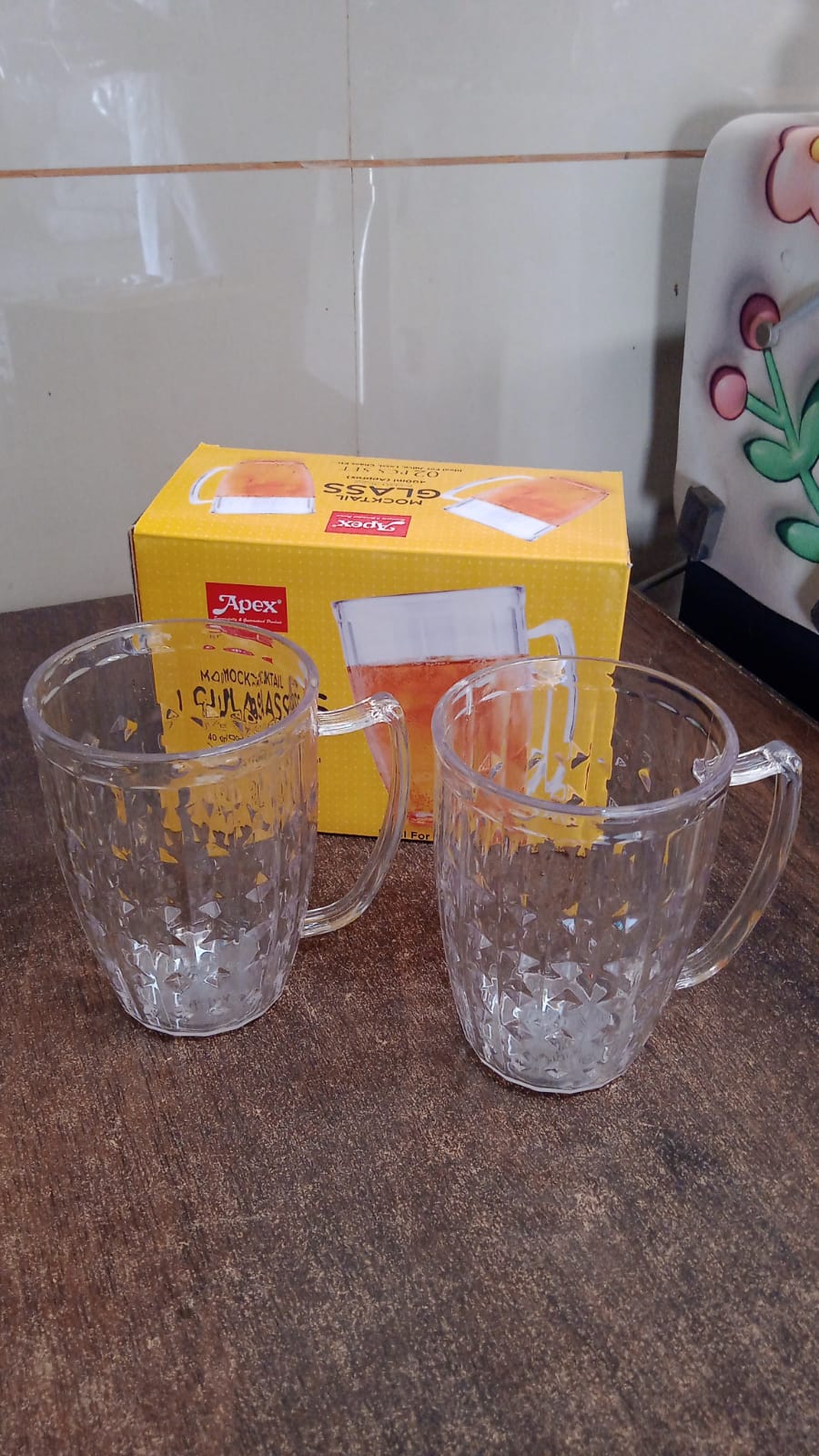 Mocktail 2-Piece Mug Glass Set