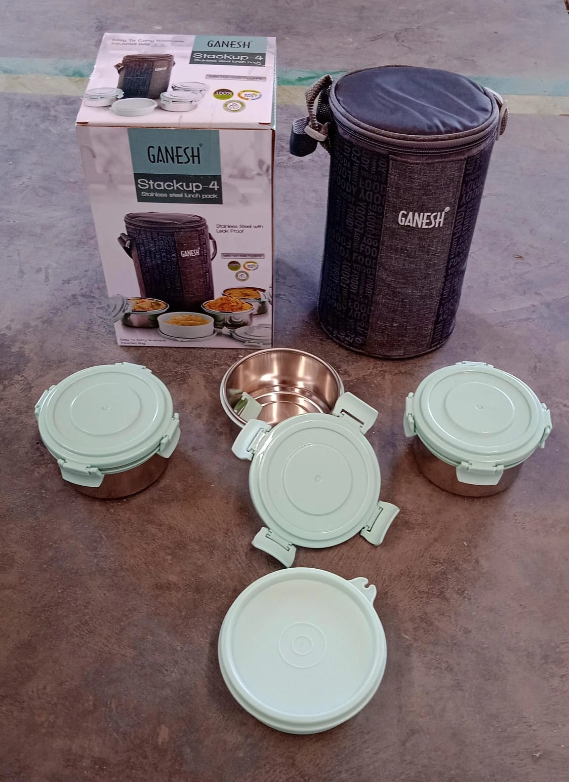 Best 4-in-1 stainless steel tiffin lunch box set - sets | 2025 | fast shipping