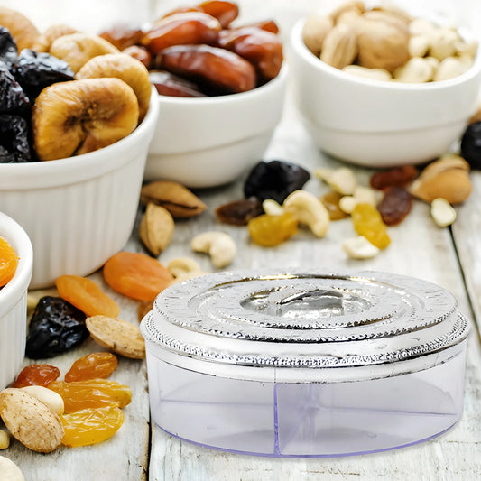 Smiley 4-Section Snack Box - Home & Kitchen