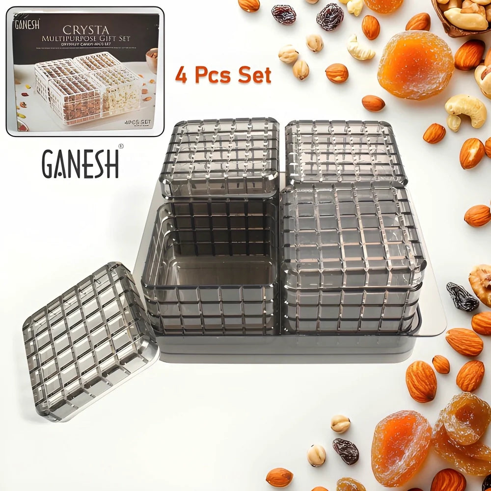 Best elegant airtight dry fruit set - kitchen molds | 2025 | fast shipping