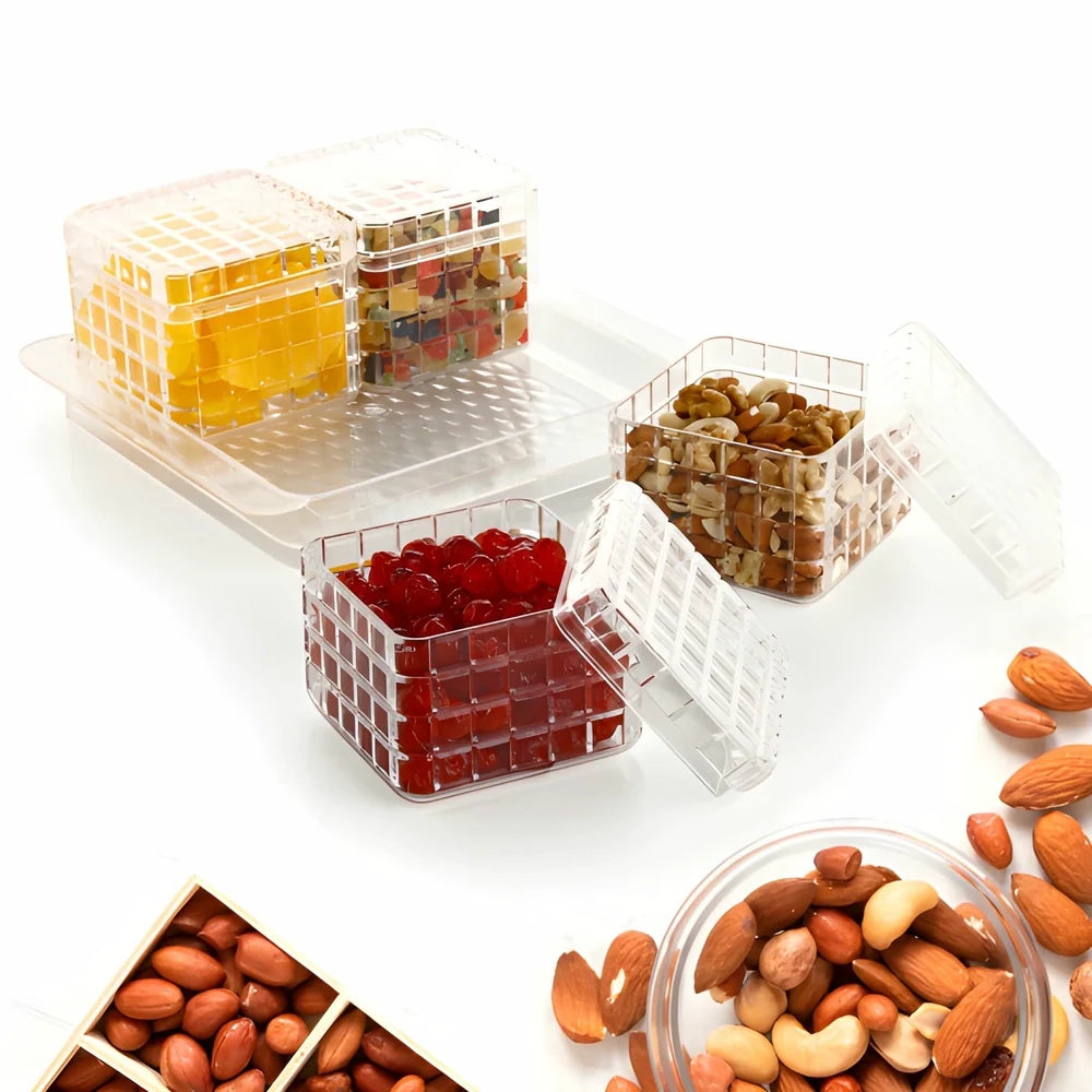 Best elegant airtight dry fruit set - kitchen molds | 2025 | fast shipping