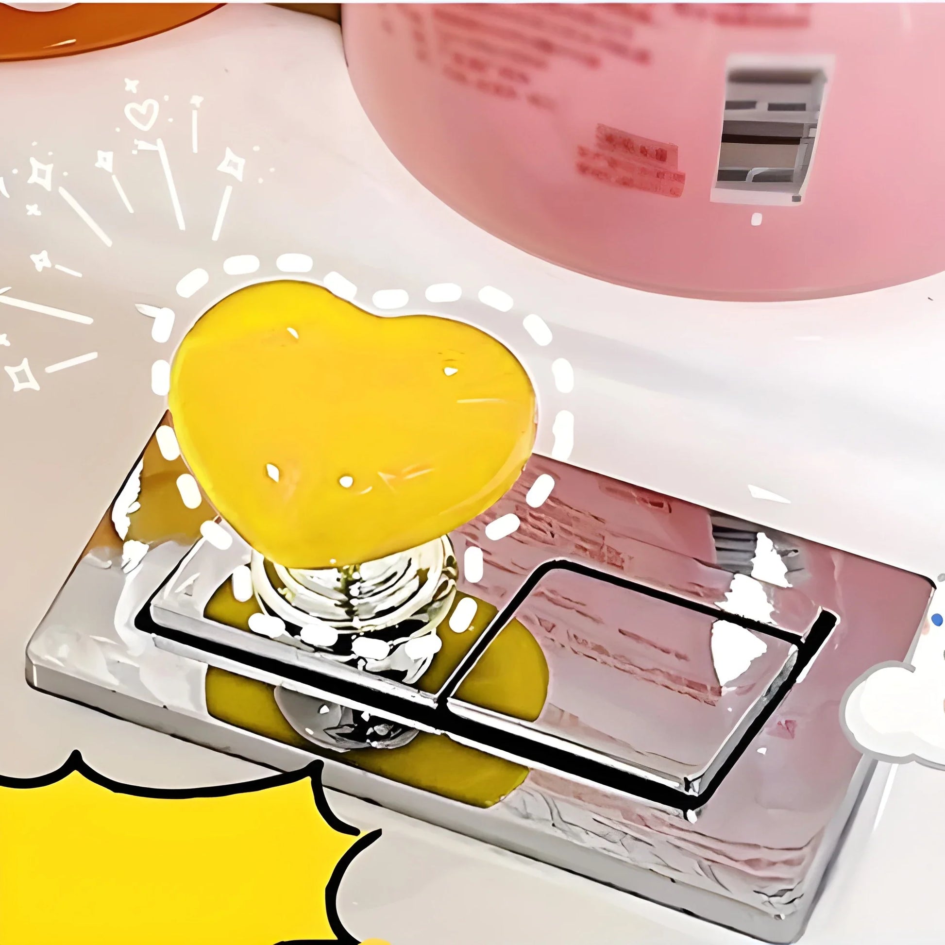 Elegant Heart Cabinet Knob - Home Improvement