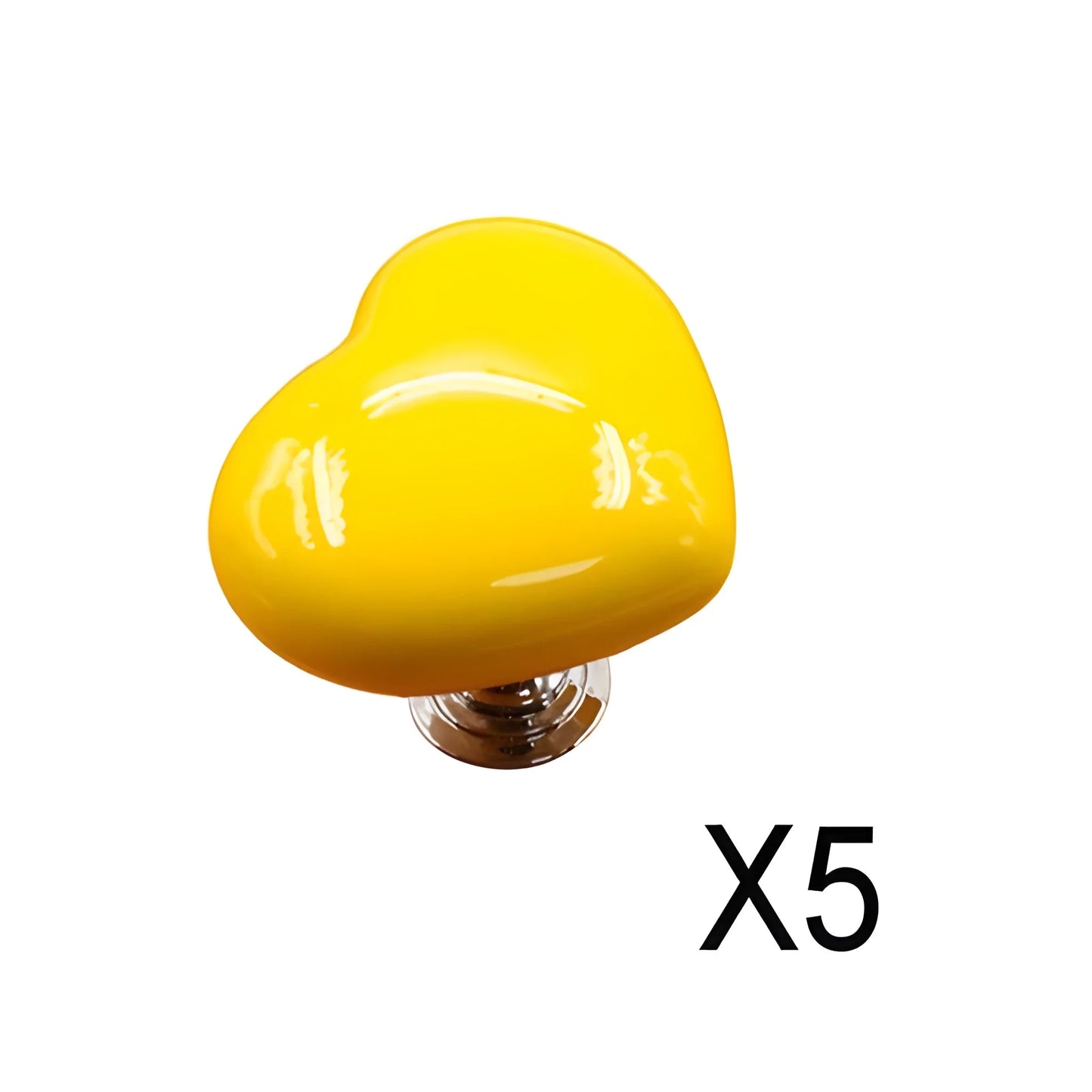 Elegant Heart Cabinet Knob - Home Improvement