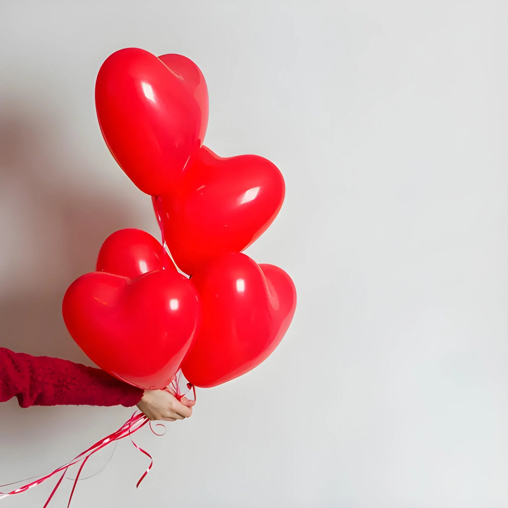 Elegant Heart-Shaped Balloons - Toys & Games
