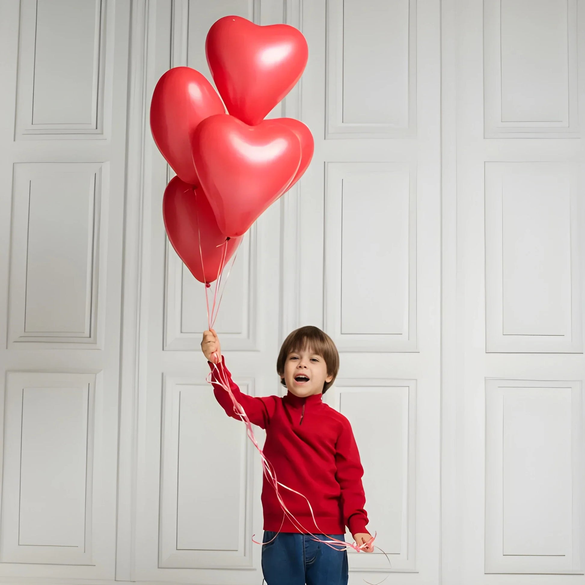 Elegant Heart-Shaped Balloons - Toys & Games