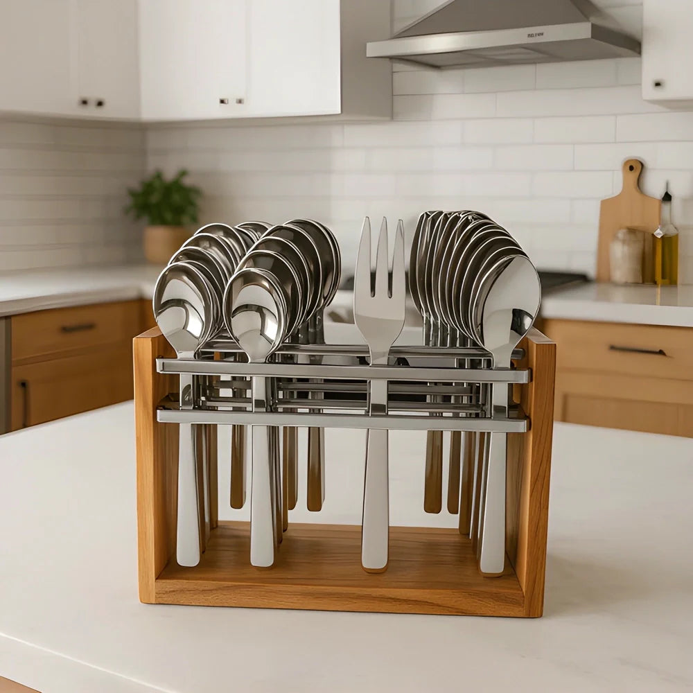 Best elegant stainless steel cutlery set - flatware sets | 2025 | fast shipping