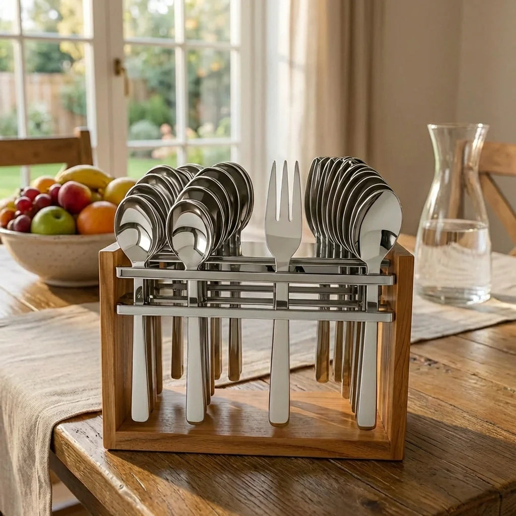 Best elegant stainless steel cutlery set - flatware sets | 2026 | fast shipping