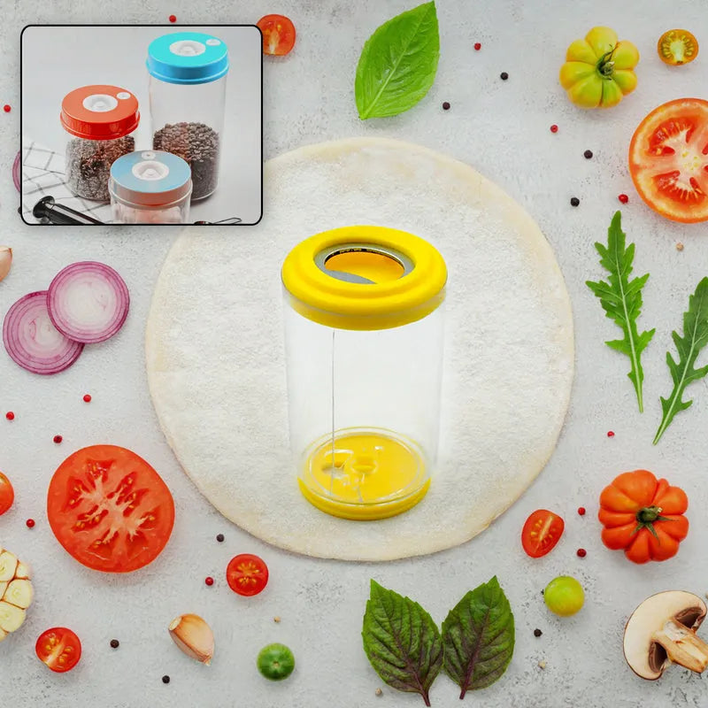 Salt Bottle Dispenser With Opener (4 Pc) - Home & Kitchen