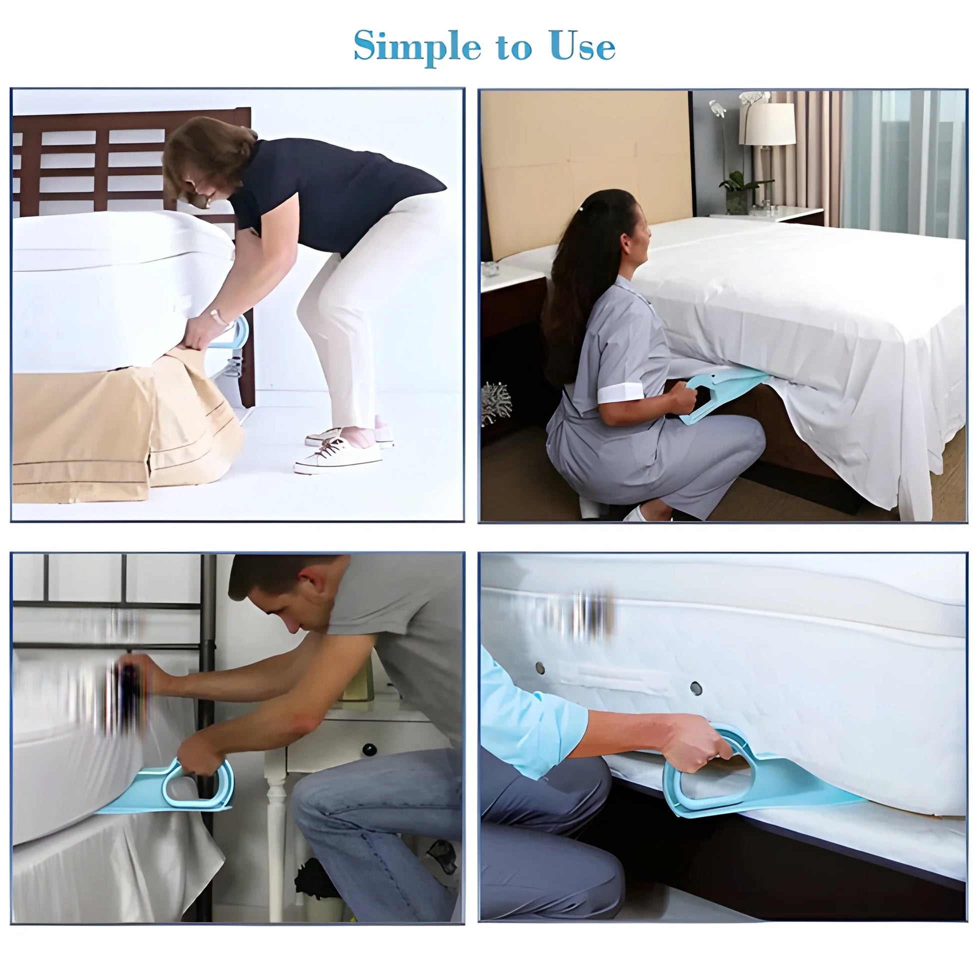 Ergonomic Mattress Lifter Tool - Home Improvement