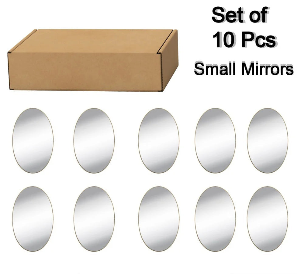 Best oval frameless mirror wall sticker - home decor decals | 2025 | fast shipping