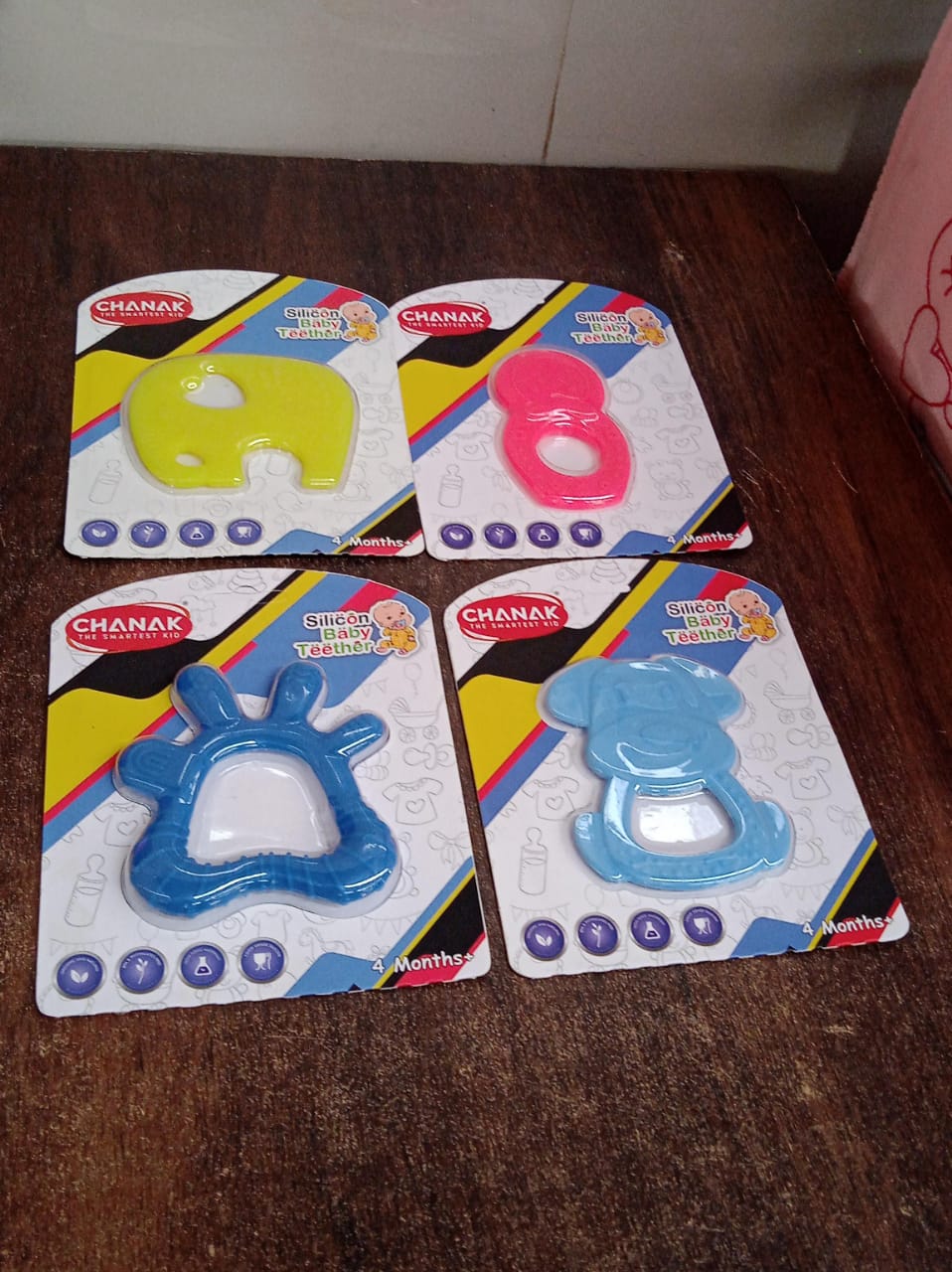 Silicone Baby Teether Pack