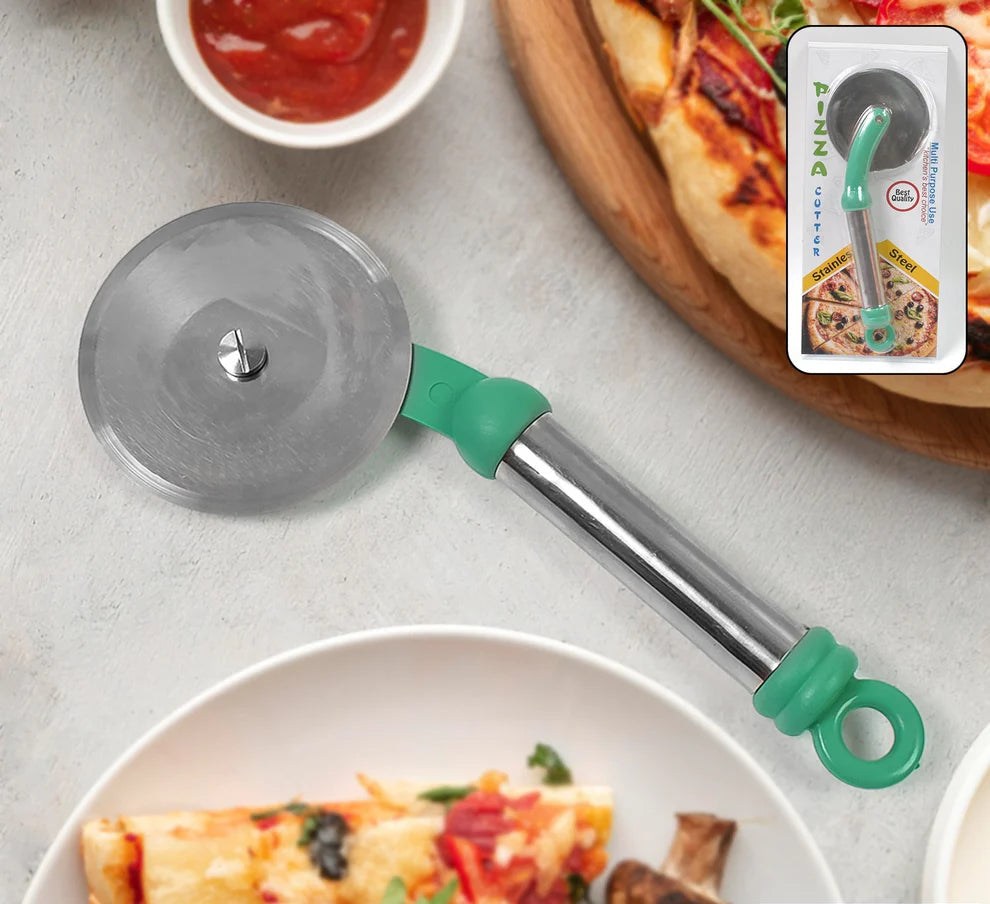 Stainless steel pizza cutter wheel