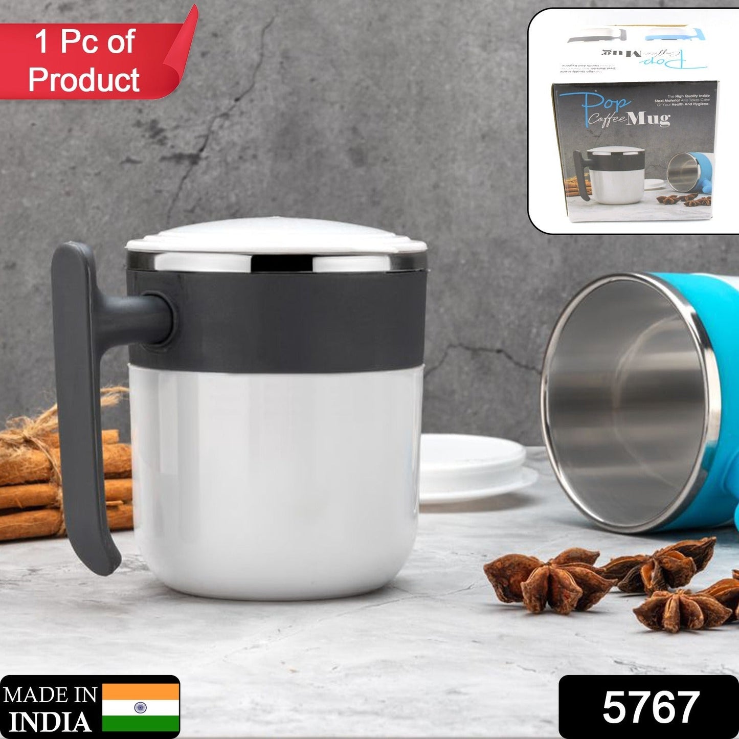 Insulated Stainless Steel Coffee Mug