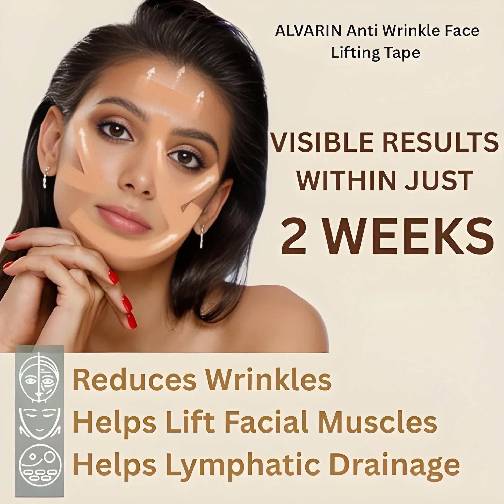 Best face lifting myofascial tightening tape - health & beauty | 2025 | fast shipping