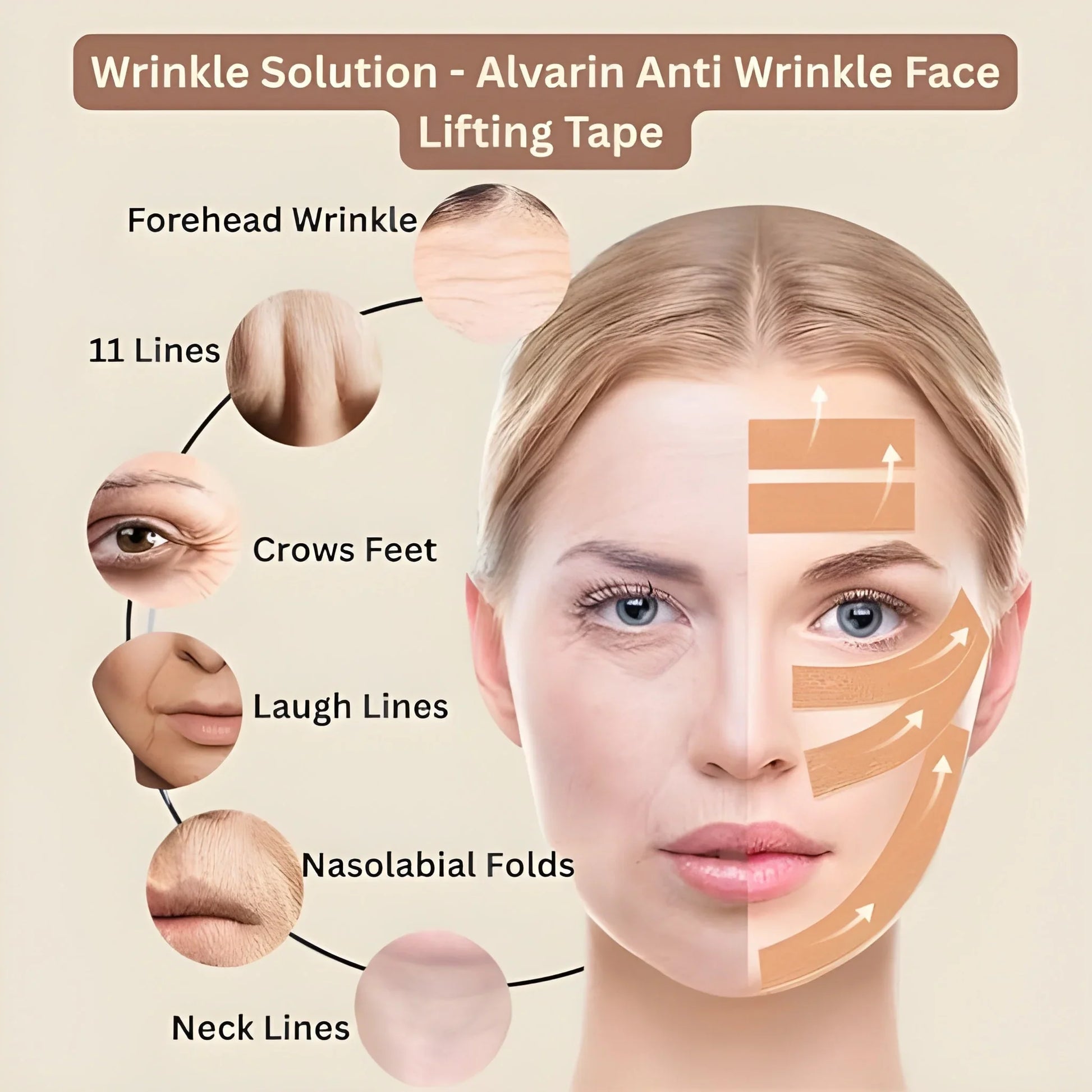 Best face lifting myofascial tightening tape - health & beauty | 2025 | fast shipping