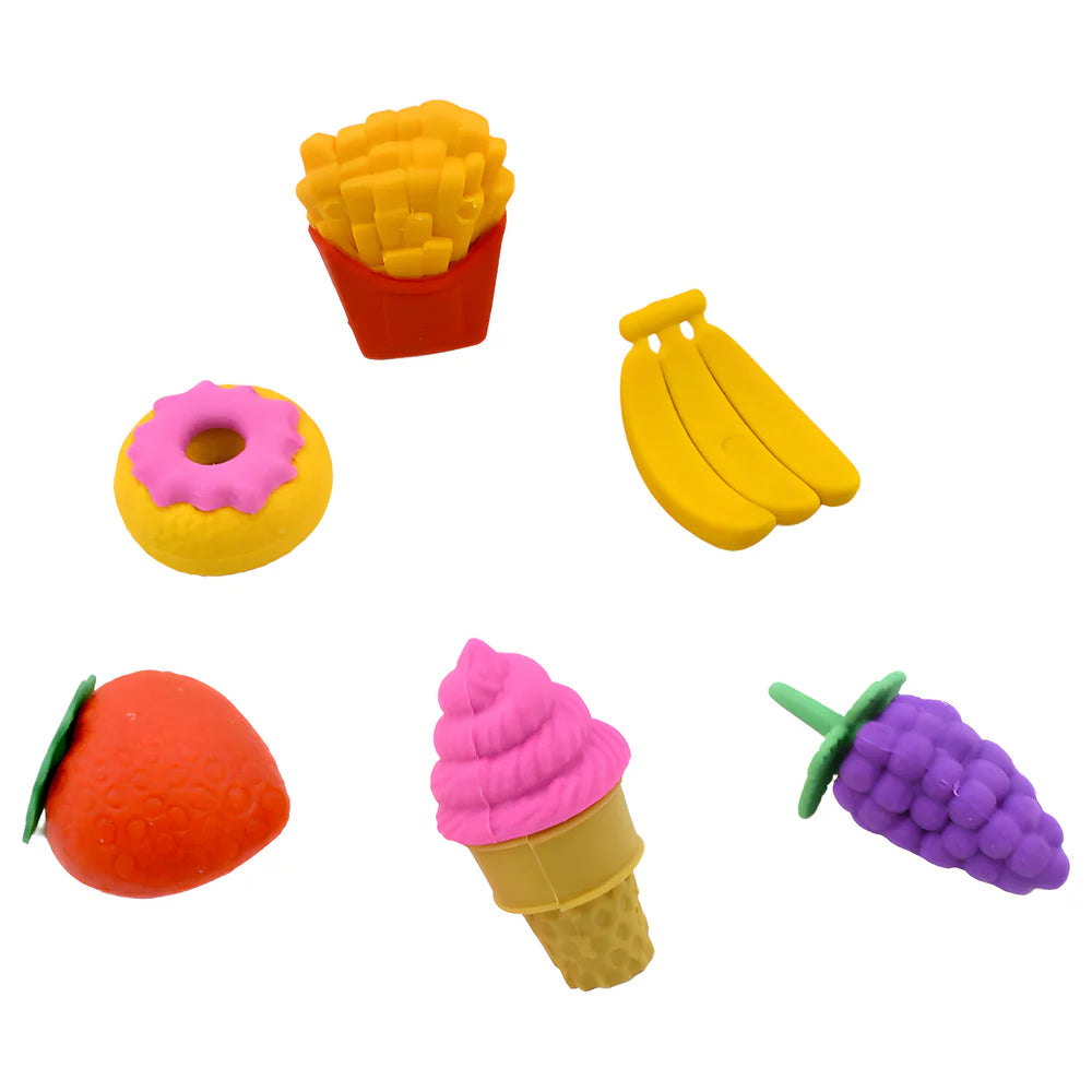 Best fancy food colorful erasers - 2025 | fast shipping