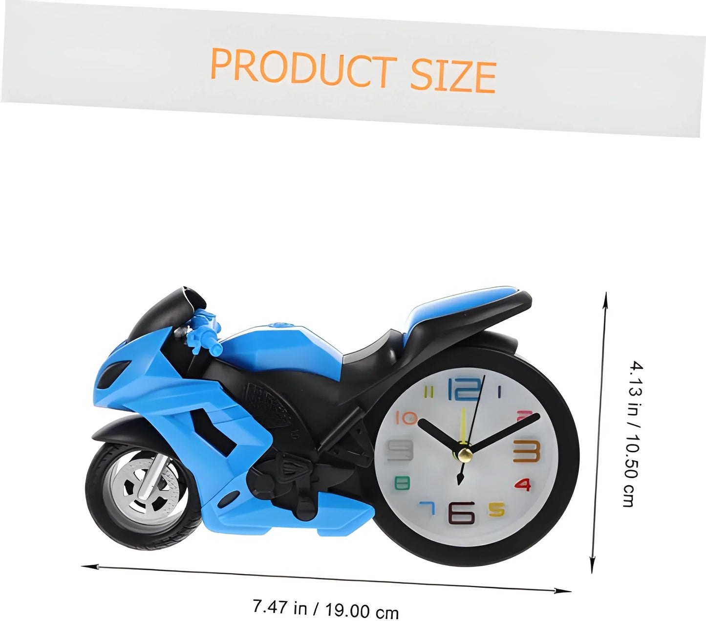 Best fashioned alarm clock novelty retro motorcycle - home & garden | 2025 | fast shipping