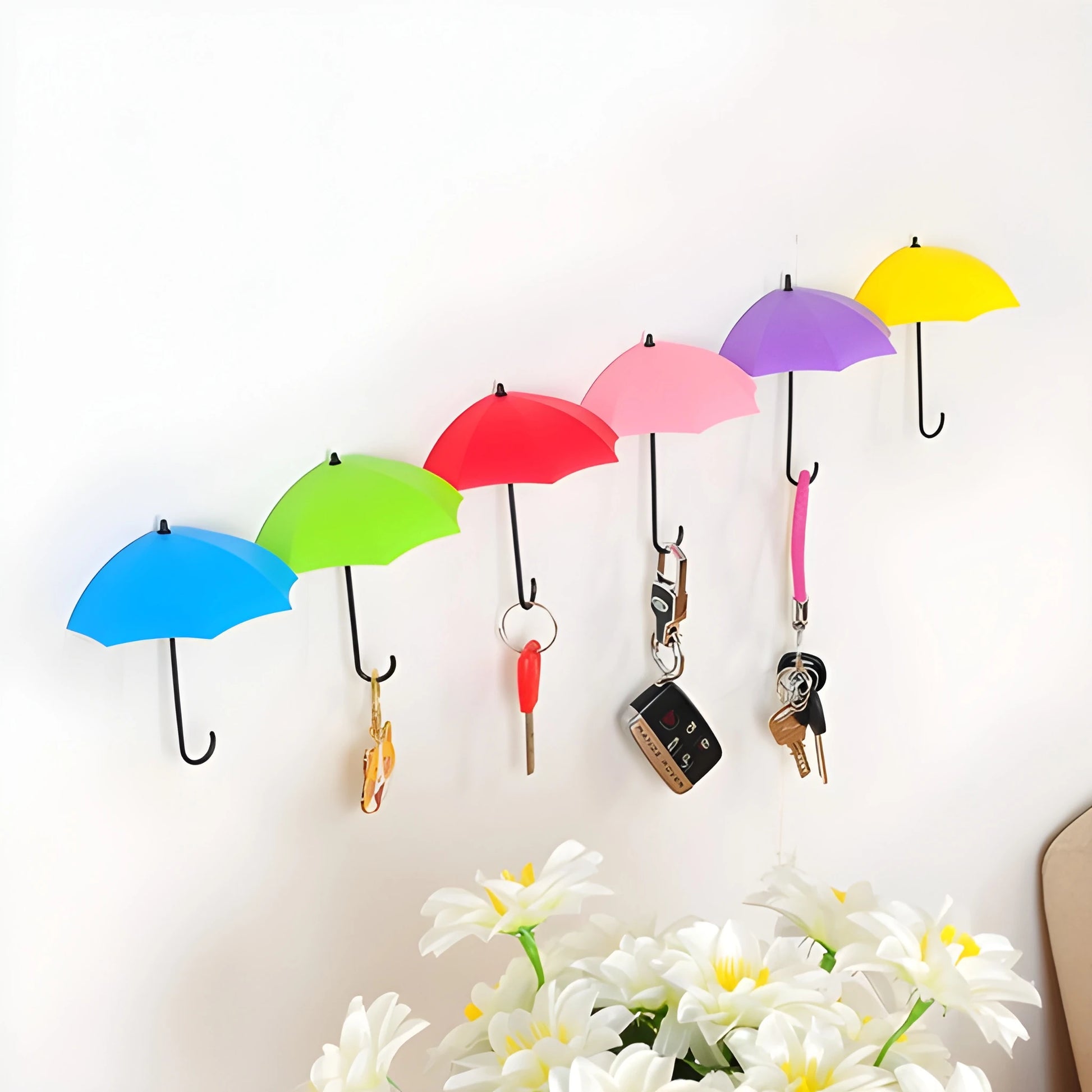 Colorful Umbrella Key Holder - Home Improvement