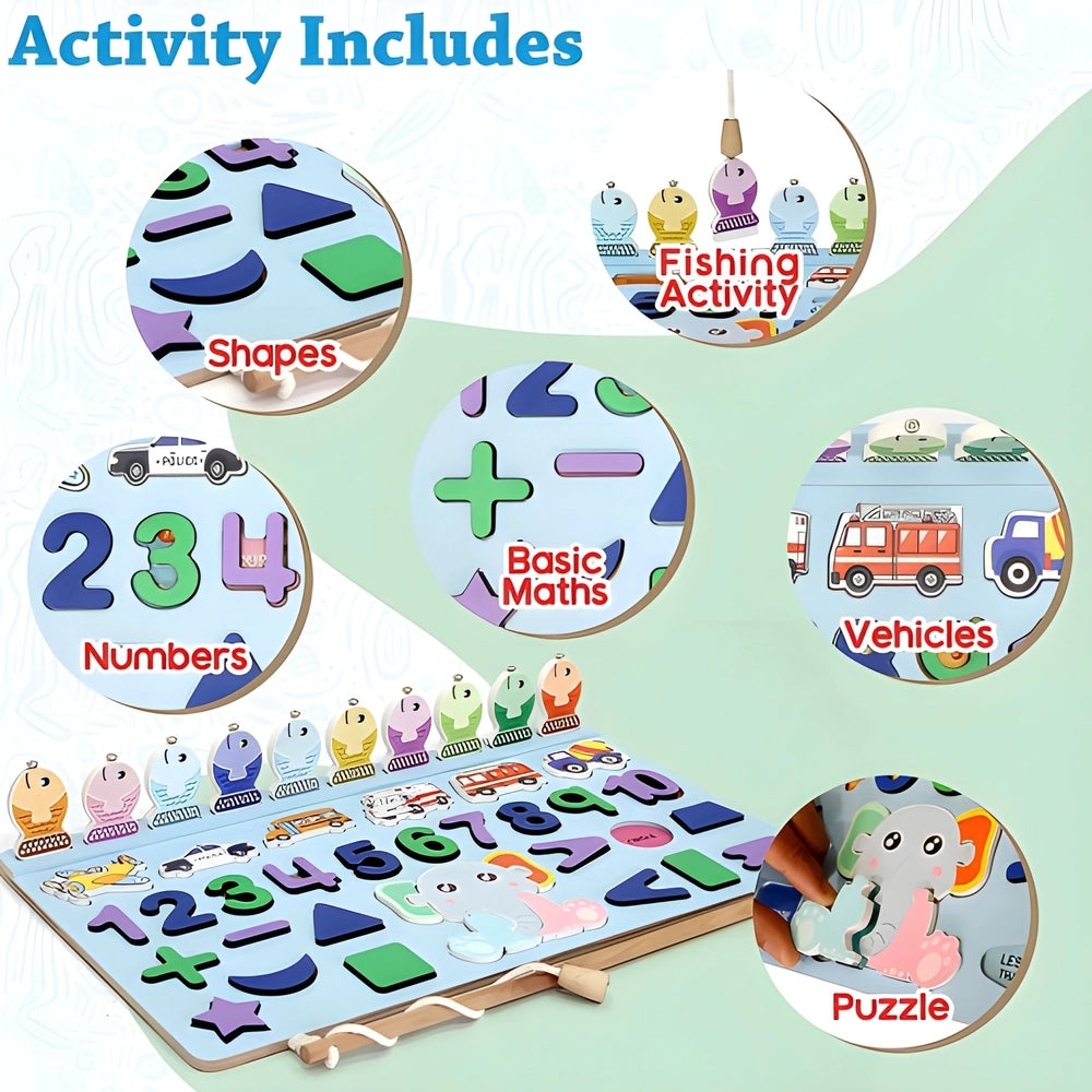 Best wooden number puzzle board - educational toys | 2025 | fast shipping