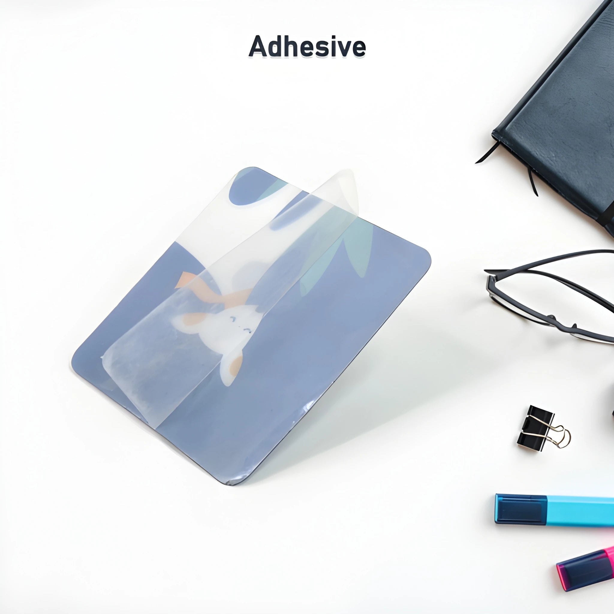 No-drill adhesive wall hooks