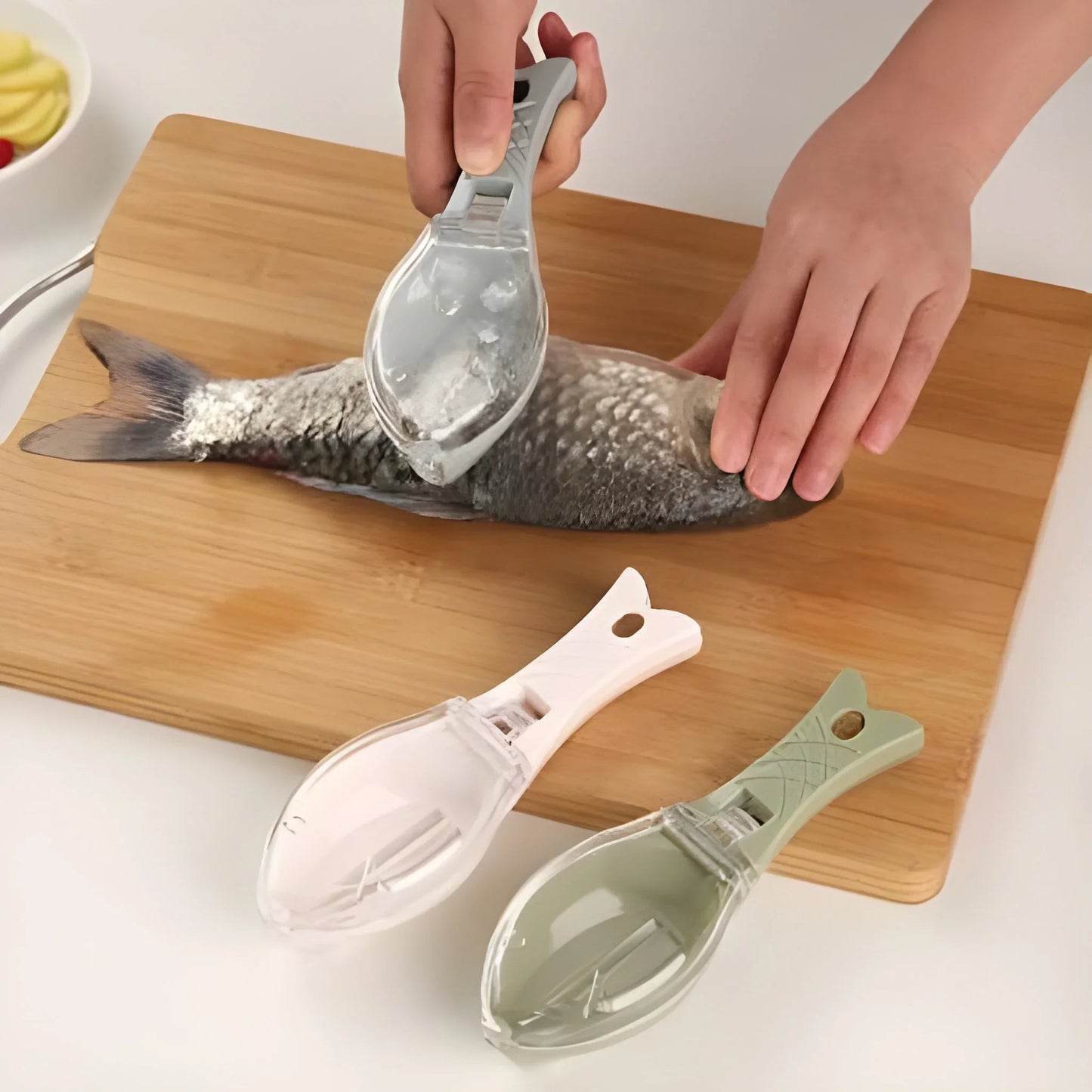 Fish Scale Scraper Peeler - Home & Kitchen