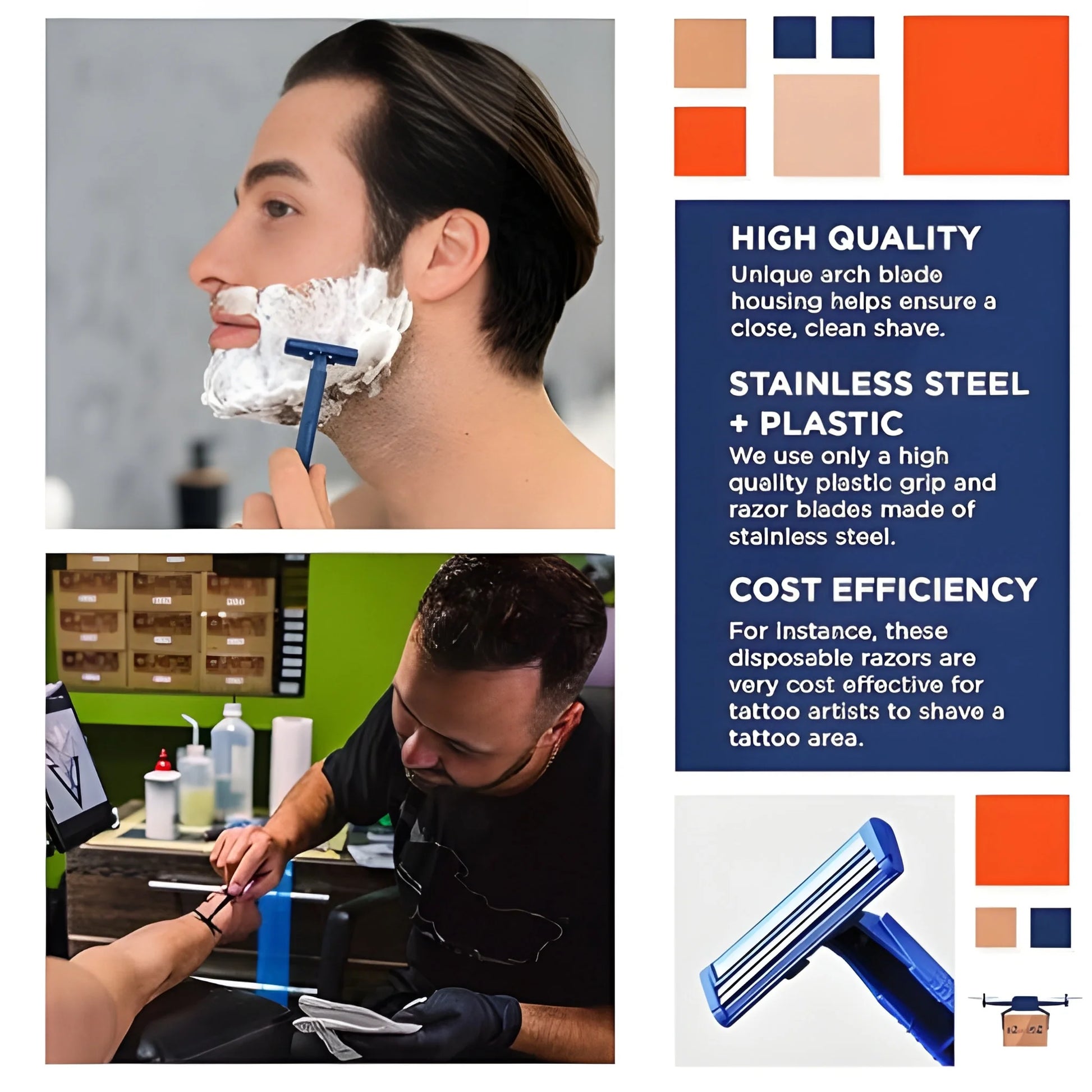 Double Edge Shaving Razor Blade - Health & Personal Care