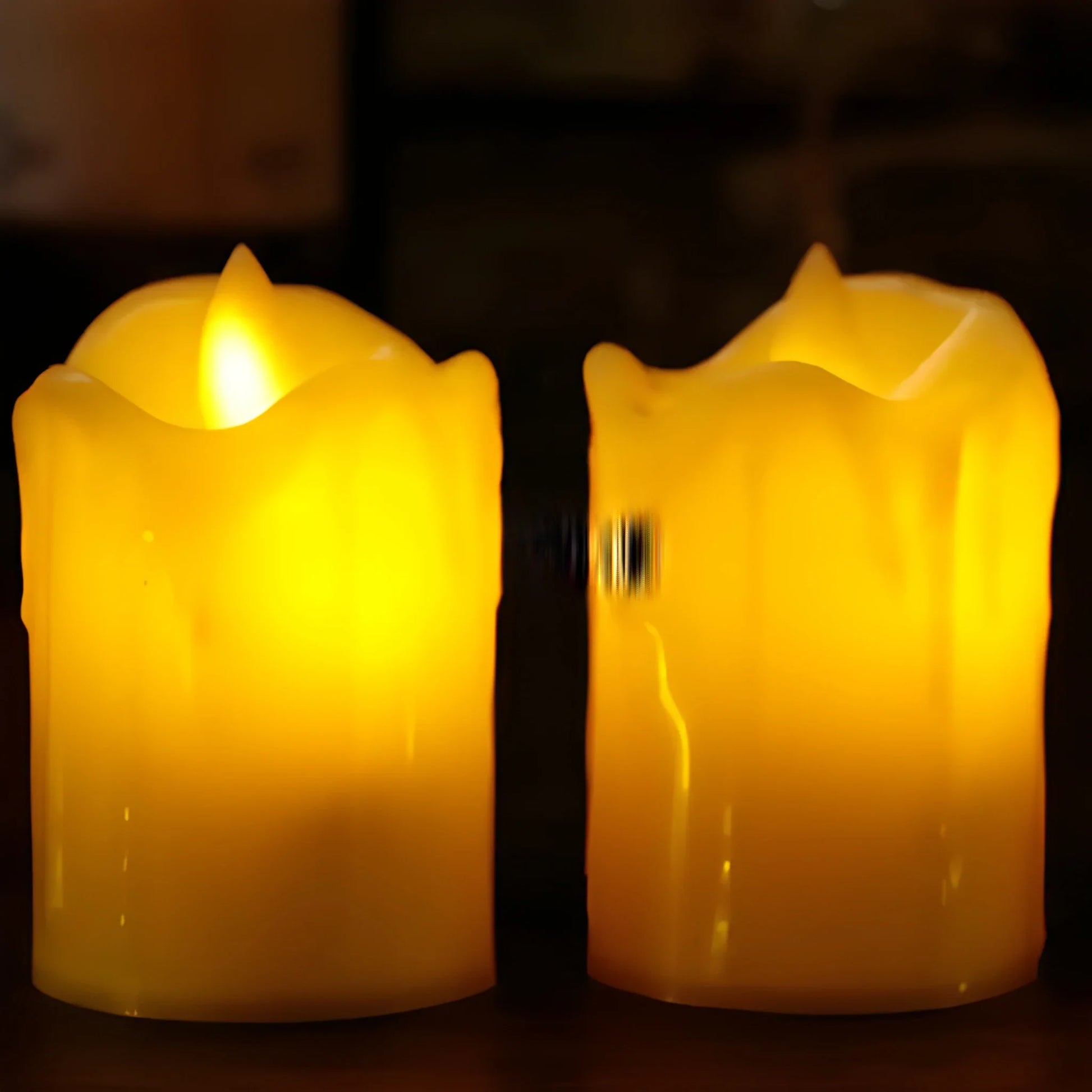Best flameless melted led candles - 2025 | fast shipping