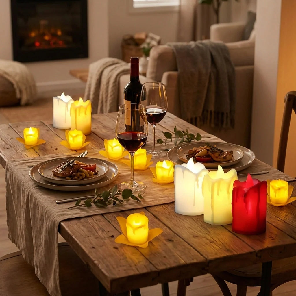 Best flameless melted led candles - 2026 | fast shipping