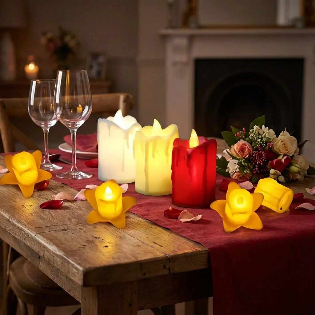 Best flameless melted led candles - 2026 | fast shipping
