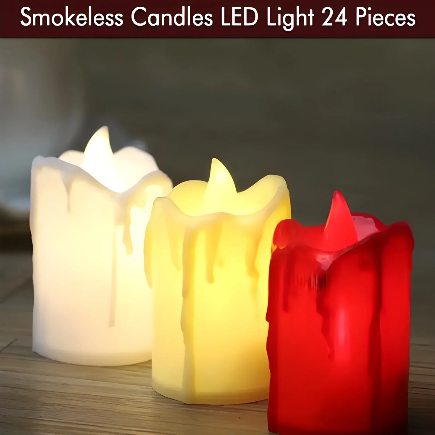 Best flameless melted led candles - 2025 | fast shipping