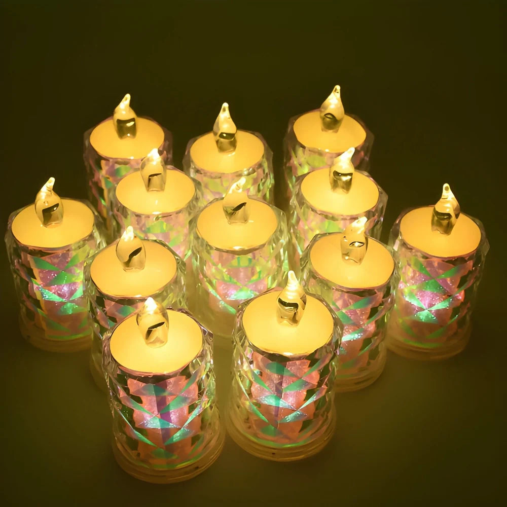 Best flickering led tealight candles - candle holders | 2025 | fast shipping