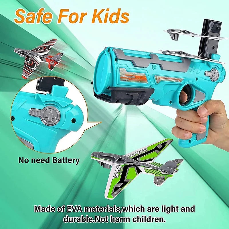 Best foam airplane launcher gun - toy gliders | 2025 | fast shipping