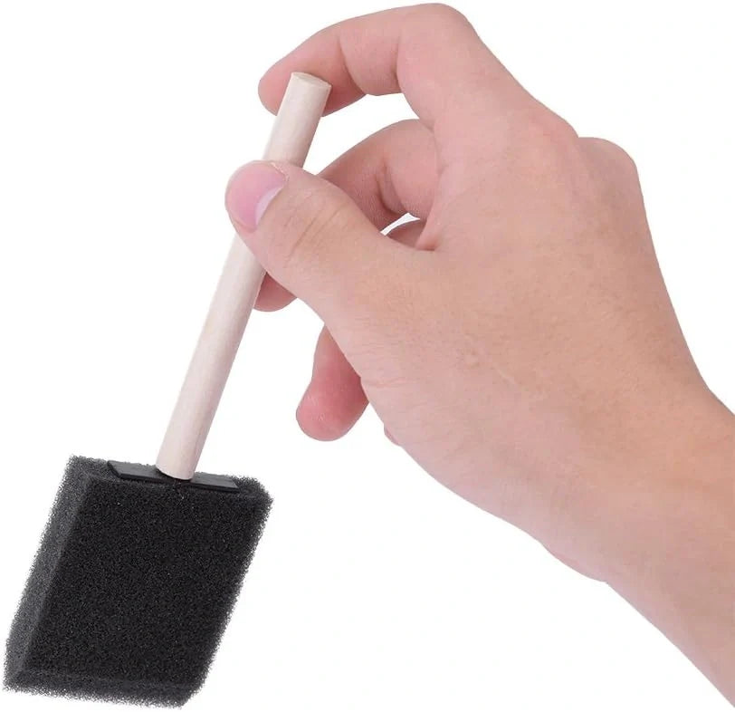 Best foam paint brush set – 5 pcs - art brushes | 2025 | fast shipping