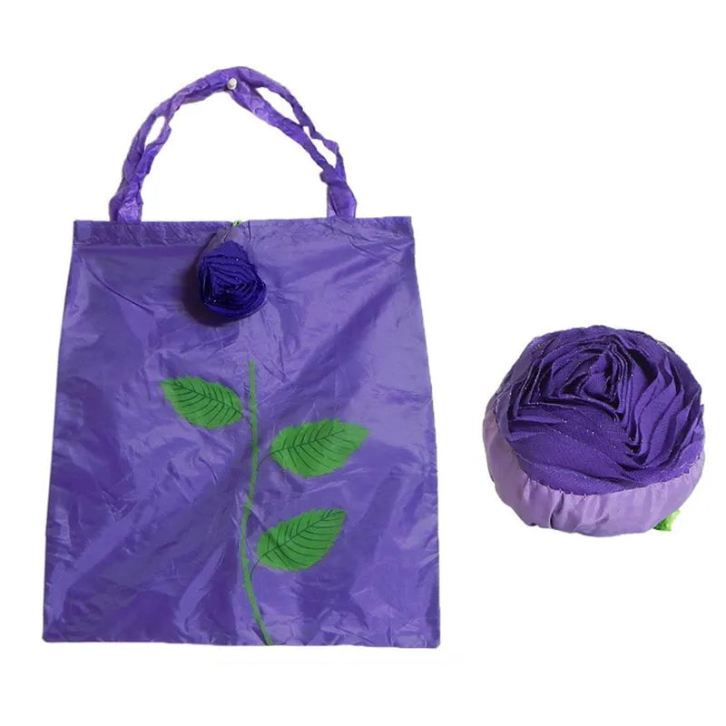 Foldable Bag Cute Rose Shape (1pc) - Home Improvement