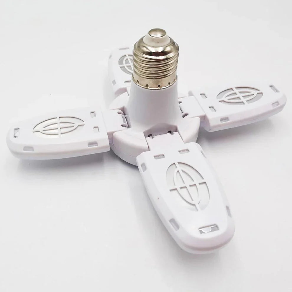 Best foldable fan blade led bulb – 28w - light bulbs | 2025 | fast shipping