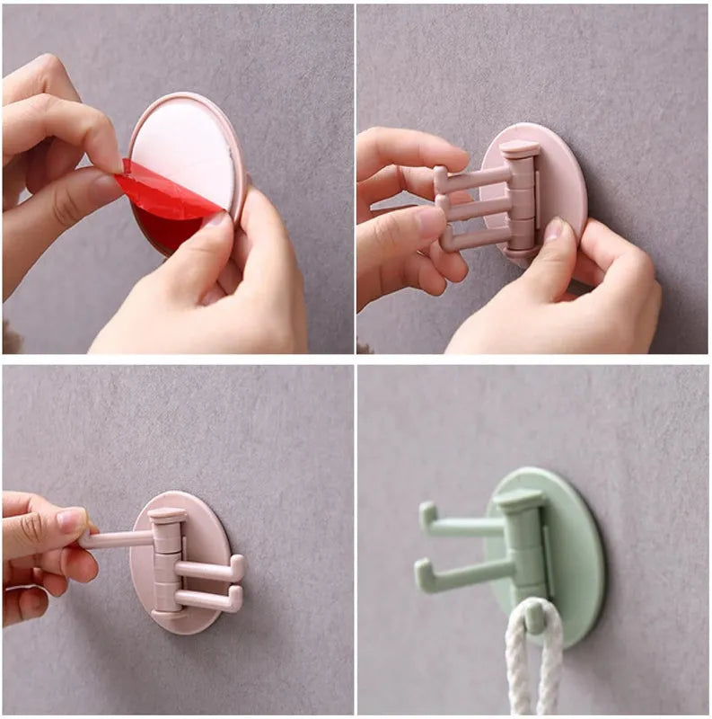 Foldable Rotatable Hook - Home Improvement