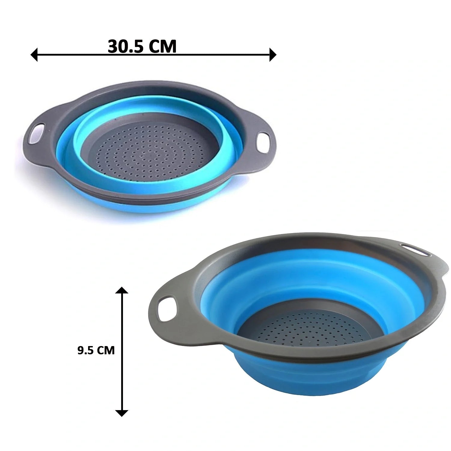 Best foldable round silicone strainer - strainers | 2025 | fast shipping