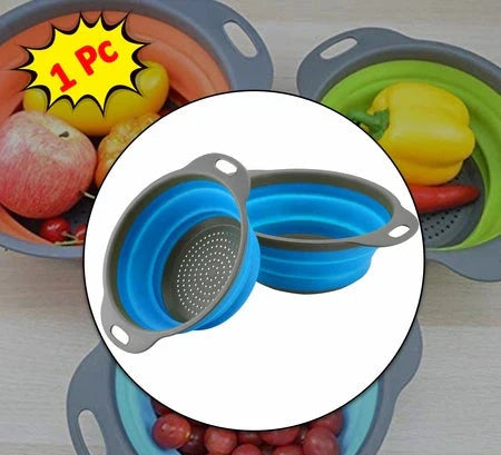 Best foldable round silicone strainer - strainers | 2025 | fast shipping