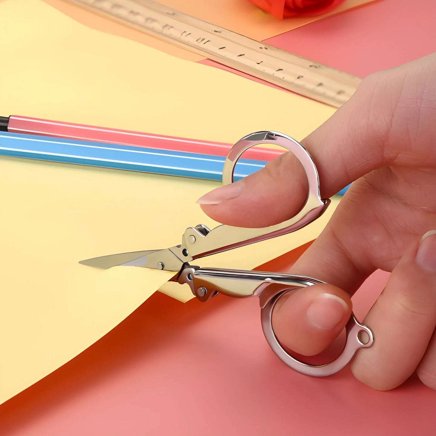Foldable Safety Scissors - Office Products
